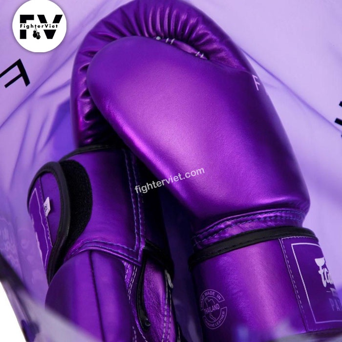 Găng Boxing Fairtex “Metallic” – BGV22 Tím