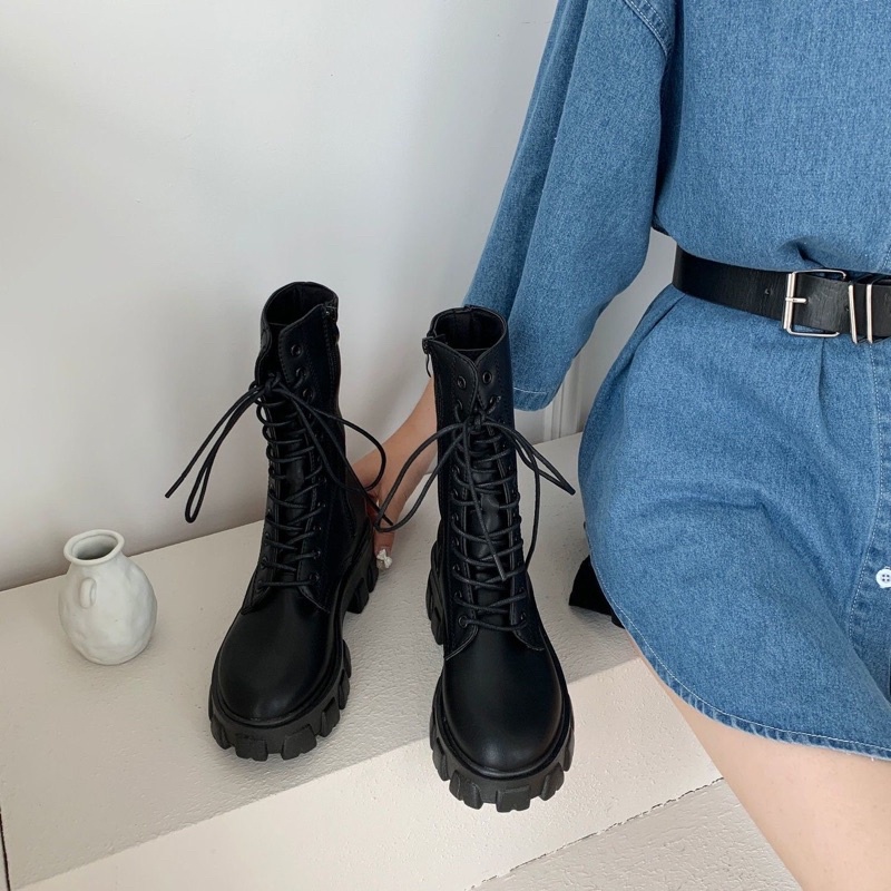 Giày boot ulzzang 20CM đế 5CM | BigBuy360 - bigbuy360.vn