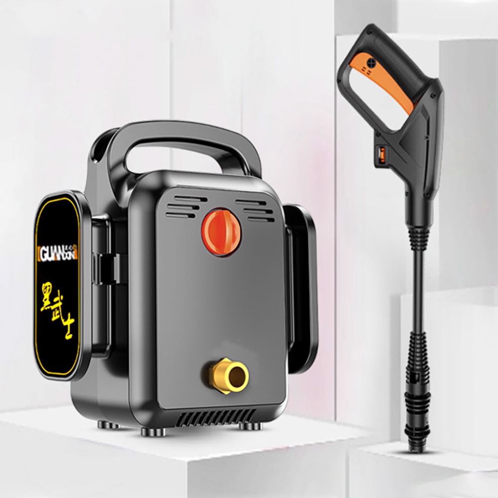 Máy rửa xe máy rửa xe cầm tay mini đa năng GUANXIN-Công suất 1500W, tăng giảm áp suất, chống cháy nổ - Bảo hành 24 tháng