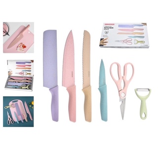 BỘ DAO KÉO 6 MÓN LÚA MẠCH SỊN SÒ SIÊU SẮC BÉN