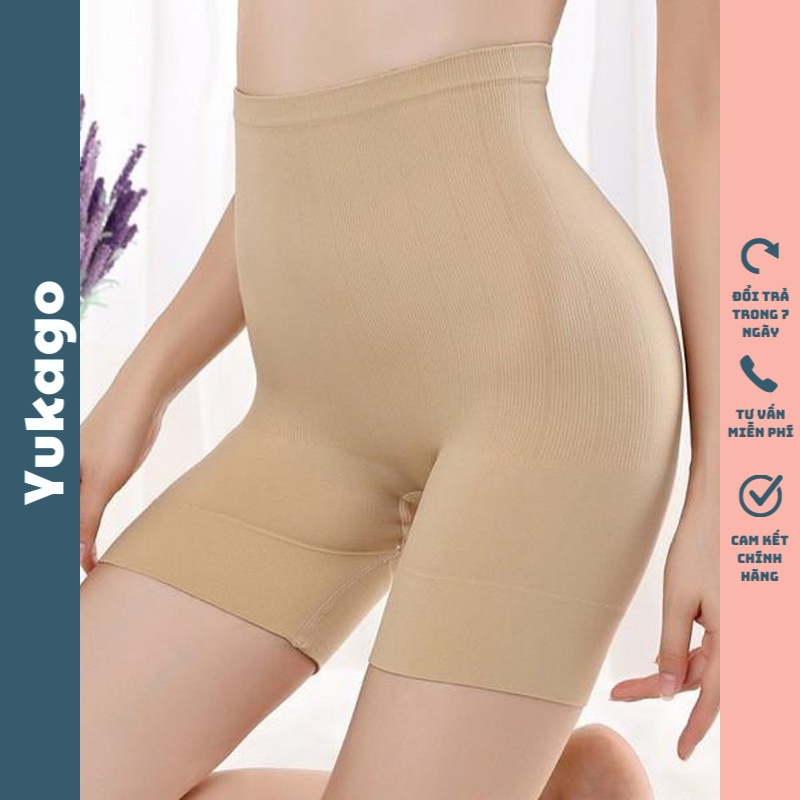 quần lót gen bụng định hình sau sinh manufie cạp cao yukago SC516