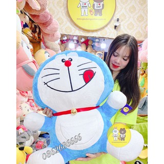 Gấu bông mèo máy Doremon 3 kiểu biểu cảm kích thước 40-55-65cm cực đáng yêu