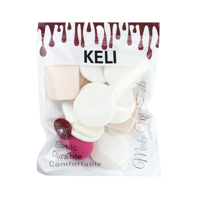 Set 20 Bông Mút Trang Điểm/Tán kem Nền Đa Năng #C126