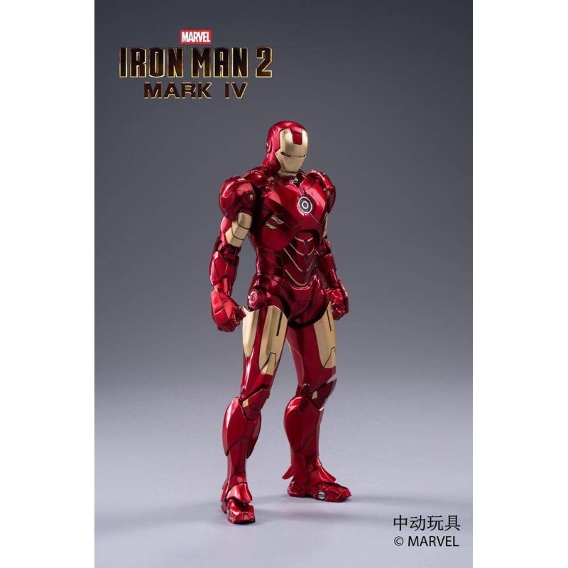 Mô hình Iron man mark 4 ( mk4 ) Zdtoys bộ sưu tập Người Sắt Marvel