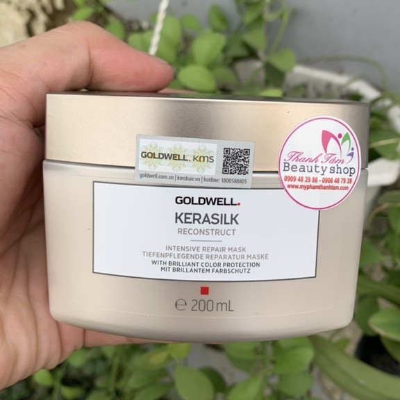 🇩🇪Goldwell🇩🇪 Mặt nạ siêu phục hồi Goldwell Kerasilk Reconstruct 200ml