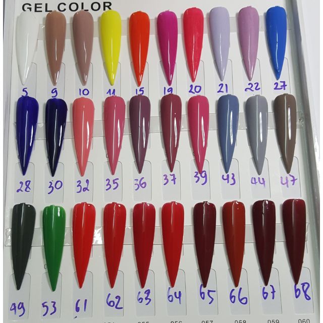 Sơn gel Milan móng nail lọ 15ml