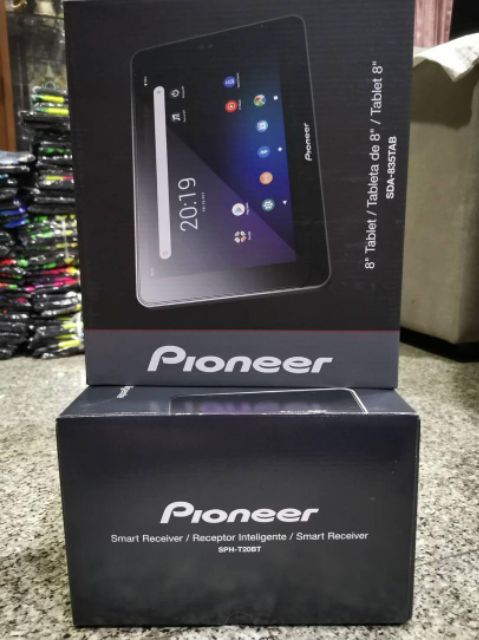 Pioneer SDA-835TAB & SPH-T20BT Bộ thu đa phương tiện màn hình Android 8"