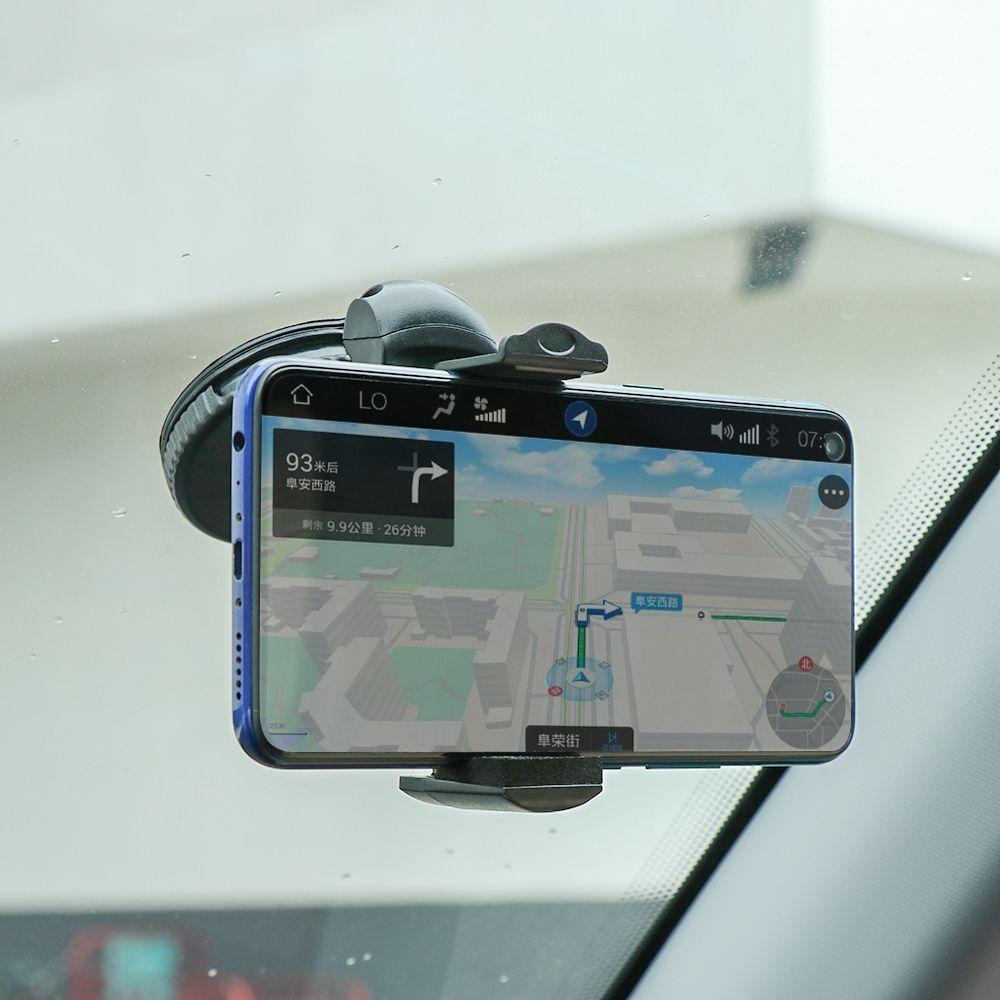 Giá Đỡ Điện Thoại Thông Minh Bằng Silicon Có Giác Hút Xoay 360 Độ Thông Dụng Cho Xe Hơi