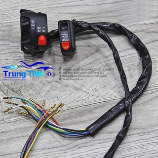 Cùm công tắc domino trái phải