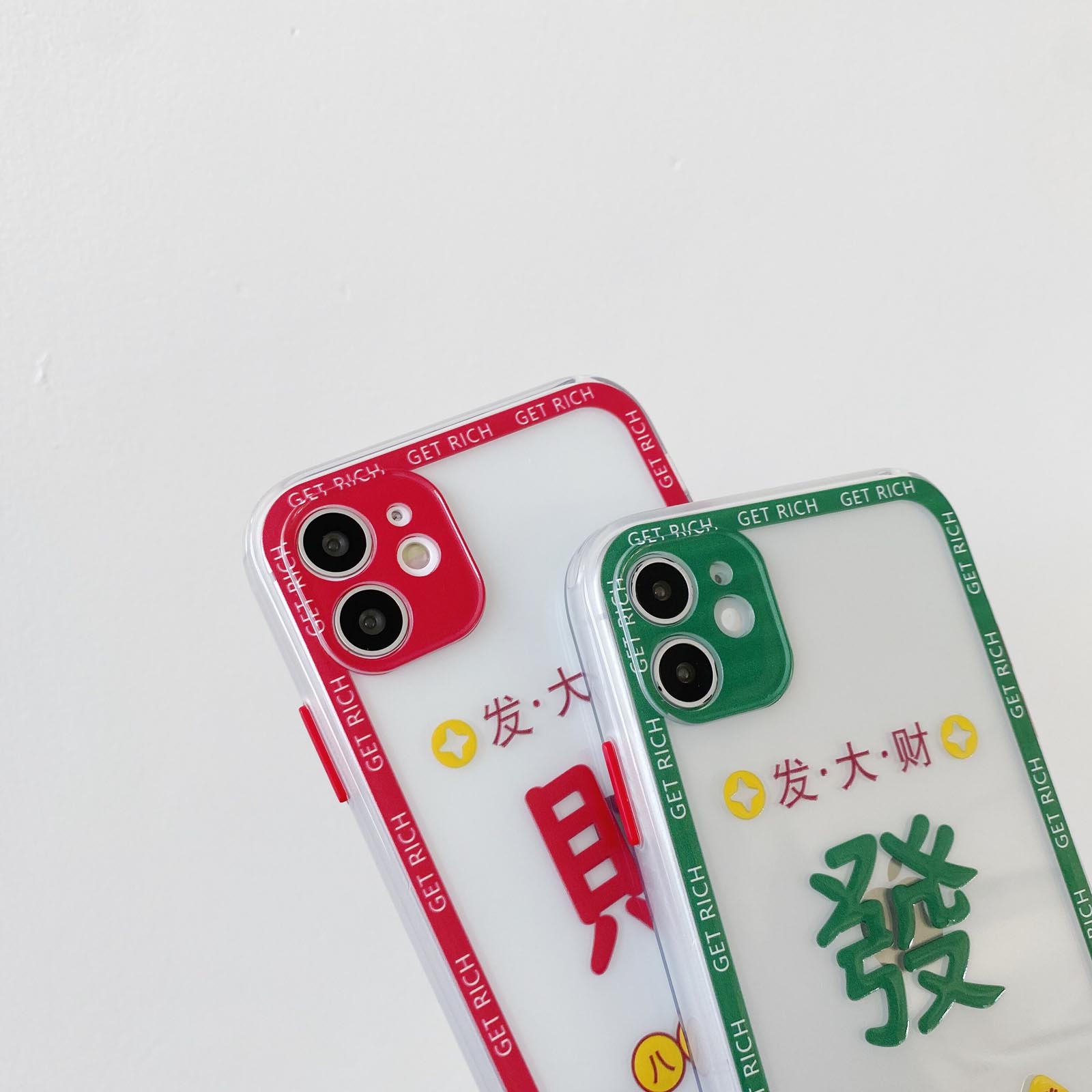 Handmade embroidery mahjong Phone case for Apple iphone12 pro max 11 8 Plus X XS XR SE Protect Soft Plastic TPU cover