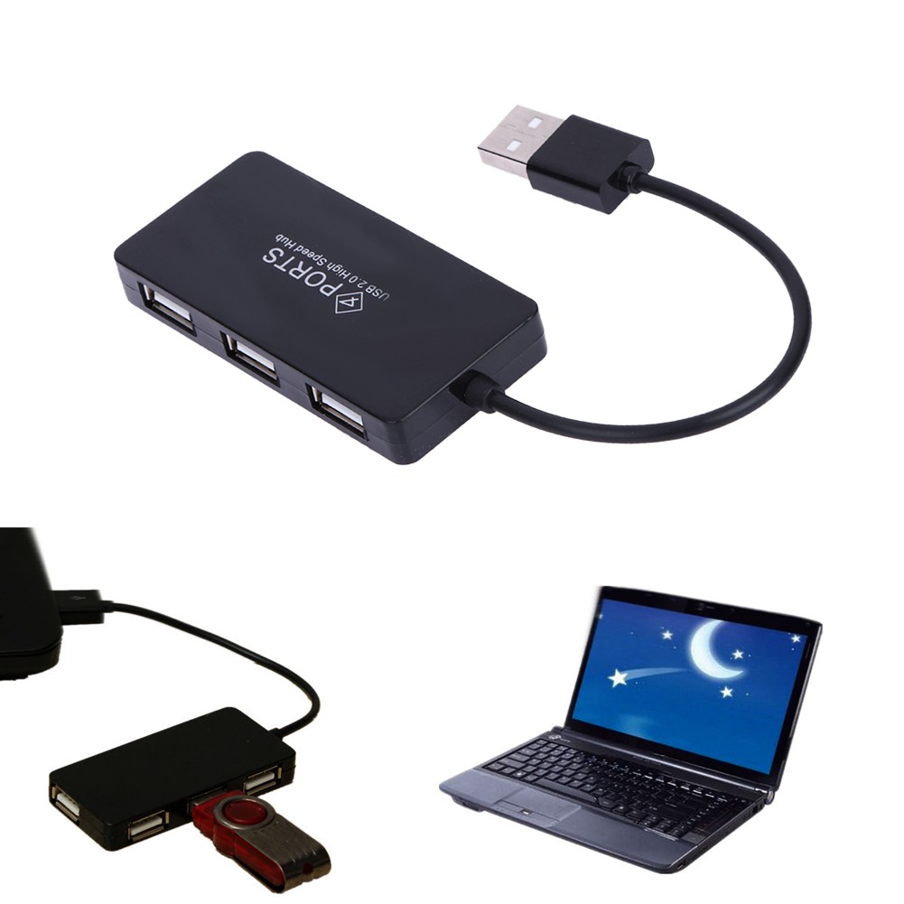 Hub Chia 4 Cổng Usb 2.0 Siêu Mỏng