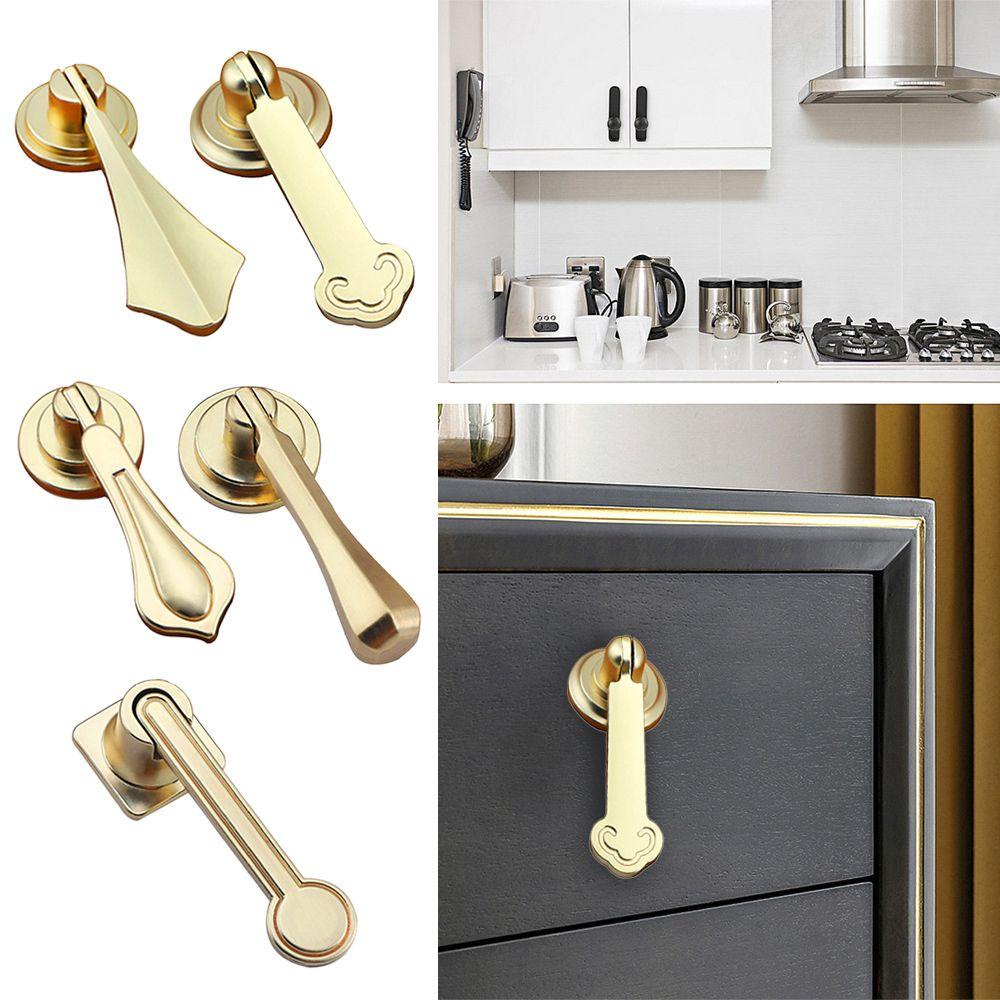 Set 2 Tay Nắm Cửa Tủ Bằng Hợp Kim Kẽm
