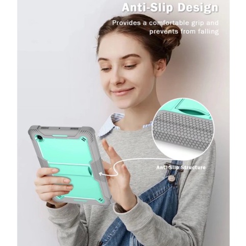 Ốp Máy Tính Bảng Cứng 3 Trong 1 Cho samsung galaxy tab s6 lite p610 / p613 / p615 s7 s7 plus / s7 fe a7 lite a9 + a9 samsung tab s9 fe + / s9 +