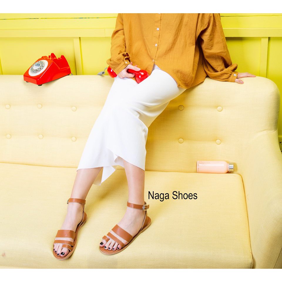Sandal NAS124 quai ngang xỏ ngón Nagashoes NAS124