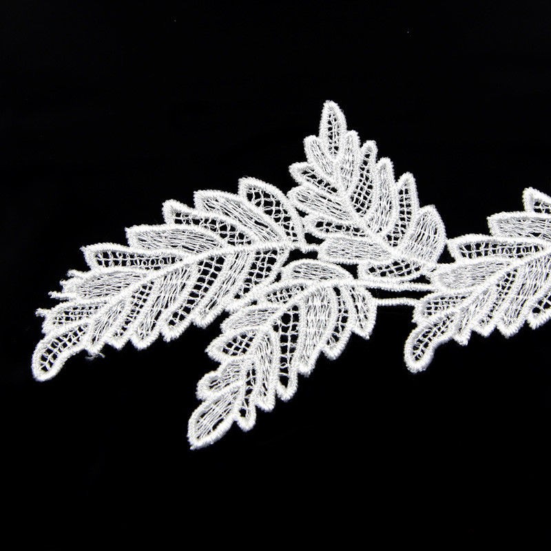 Cuộn dây ren thêu dài 1 yard phong cách vintage trang trí đa năng