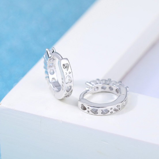 Bông tai nạm đá nhân tạo BHBT149