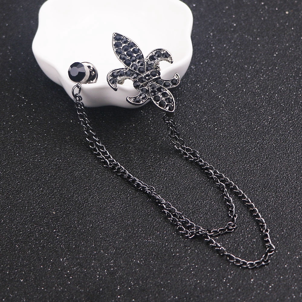 EFAN Ghim Cài Áo Hình Mỏ Neo Phong Cách Vintage Nhật Hàn Cho Nam