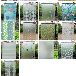 Decal dán cửa kính, cửa nhà tắm, văn phòng chống nắng, chống loá khổ 90cm*2M