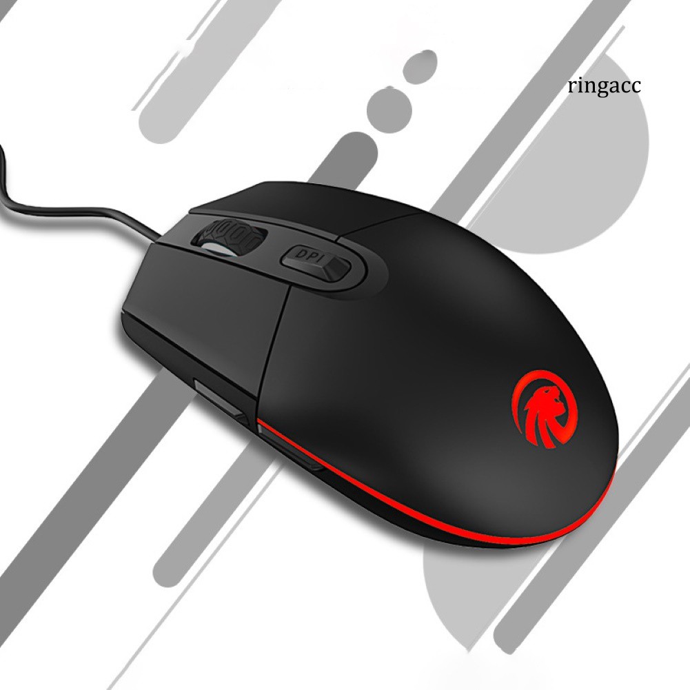 Chuột Máy Tính Usb Gắn Đèn Led Nhiều Màu