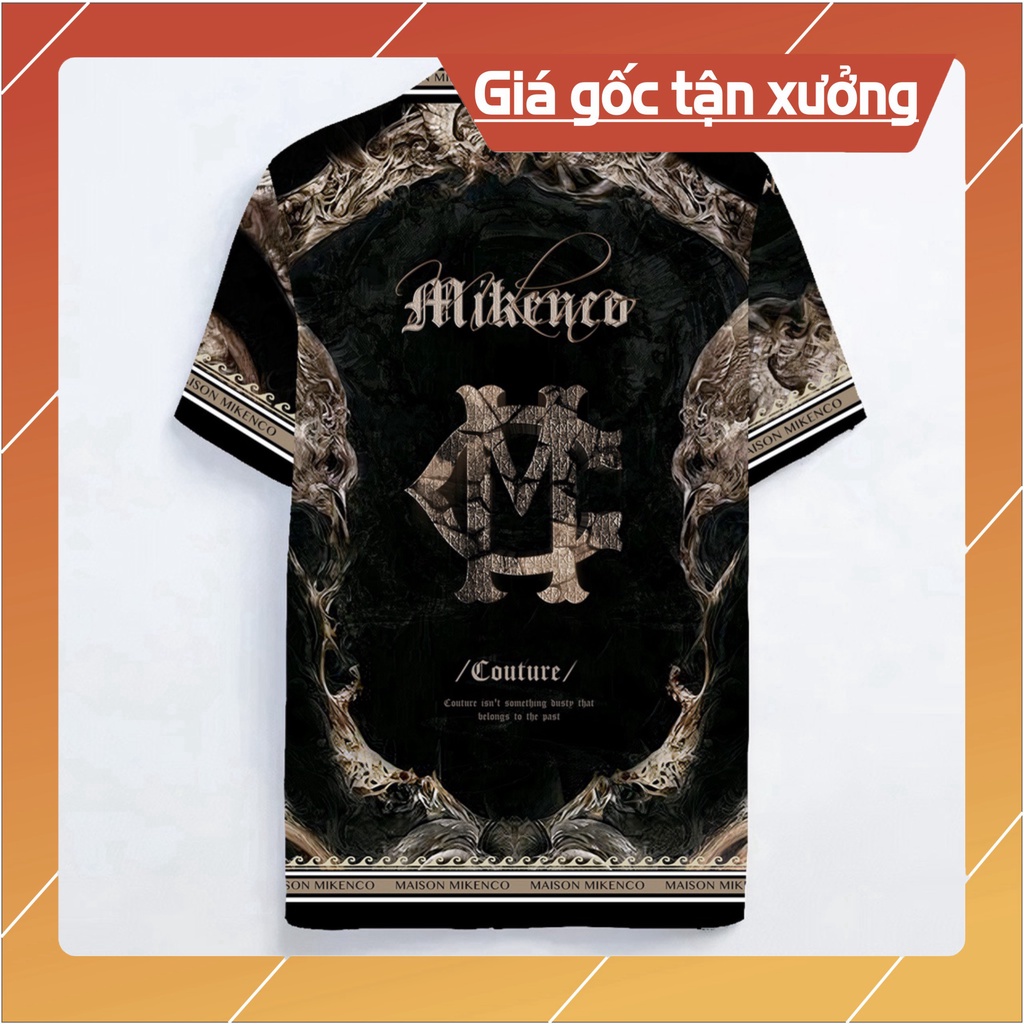 Áo sơmi nam MIKENCO Flame shirt sịn sò