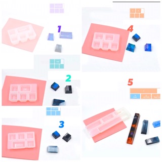 [ORDER] Khuôn silicon keycap OEM đổ resin