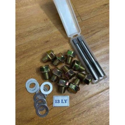Ốc rốn xả dầu xe máy 13 ly ,9 ly