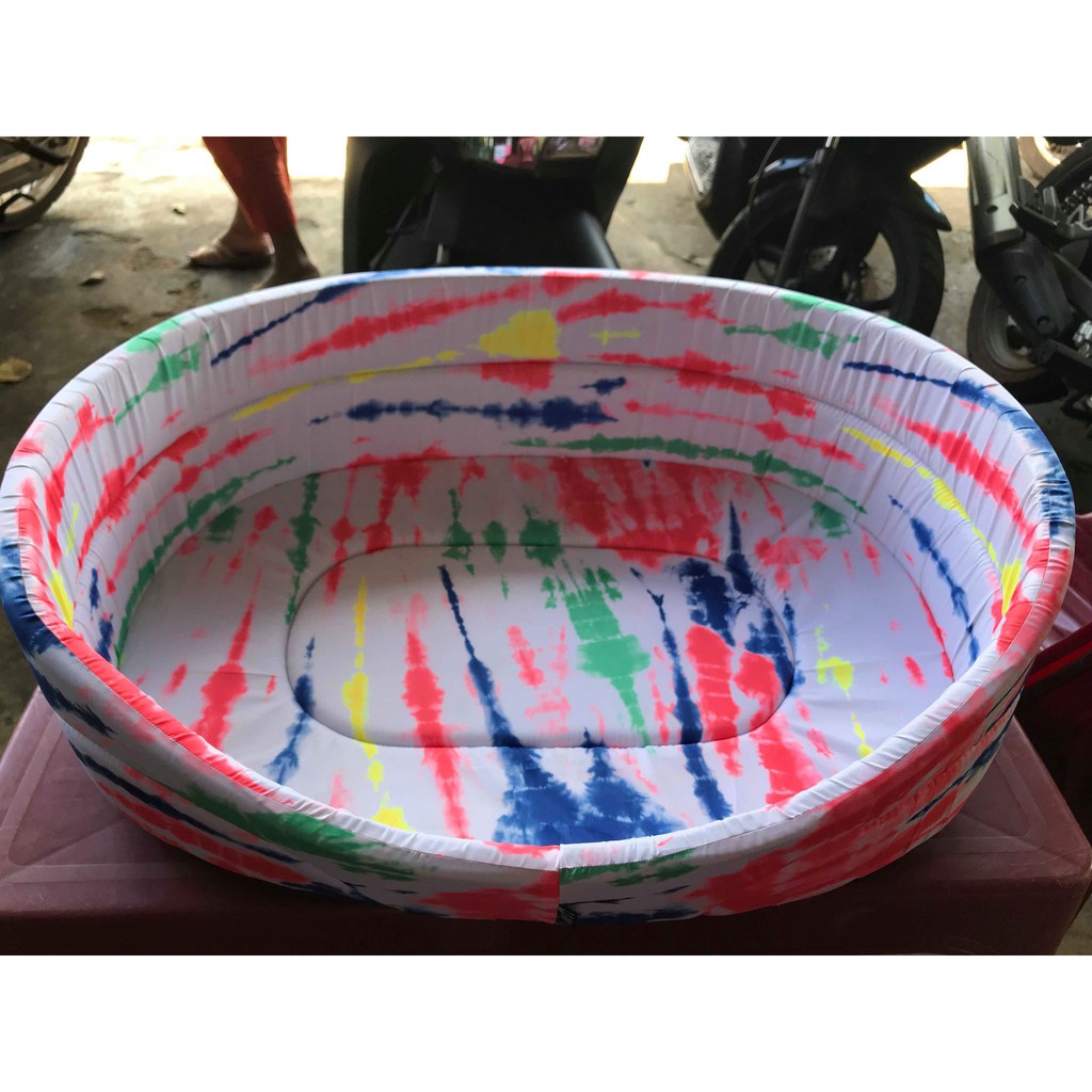 Nệm GIƯỜNG Ổ hình oval cho chó mèo THÚ CƯNG SIZE LỚN