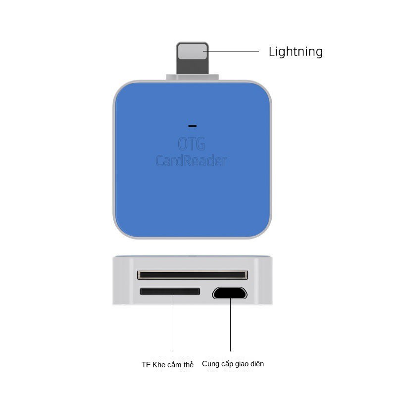 > Đầu đọc thẻ di động Apple đa chức năng Thẻ nhớ máy ảnh thẻ nhớ SD Bộ chuyển đổi đa năng TF đa năng nhỏ gọn < | BigBuy360 - bigbuy360.vn