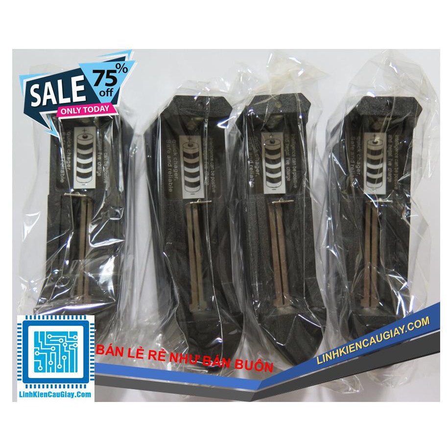 Bộ sạc đa năng 1 pin ultrafire 18650 14500 16430