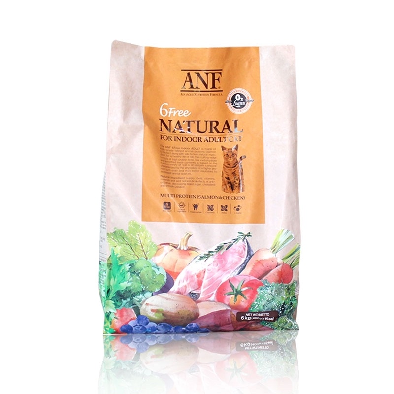 [400G] Hạt ANF 6Free Natural For Indoor Cat - Thức Ăn Hạt Hữu Cơ Cho Mèo