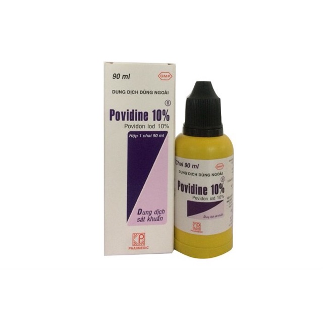 POVIDINE sát khuẩn vết thương chai 20ml và 90ml