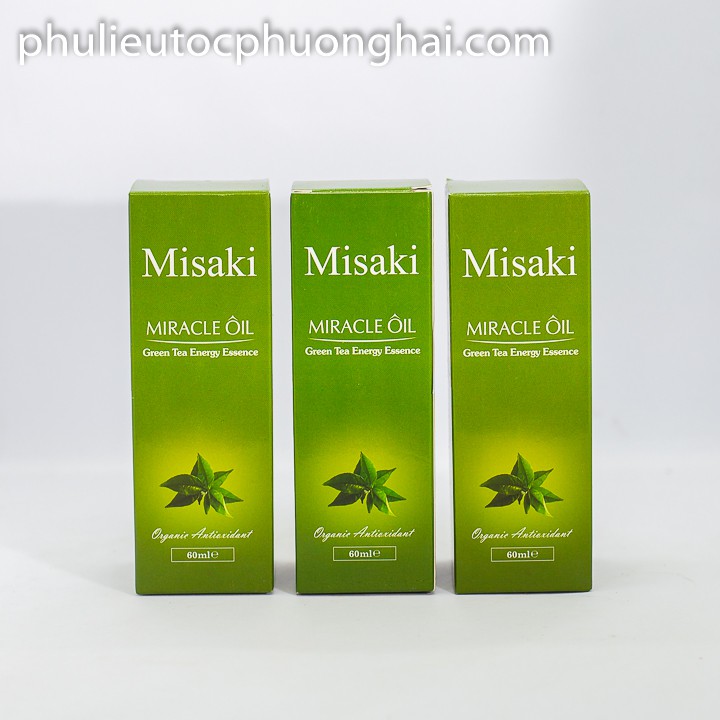 Tinh dâu Tra xanh Misaki 60ml