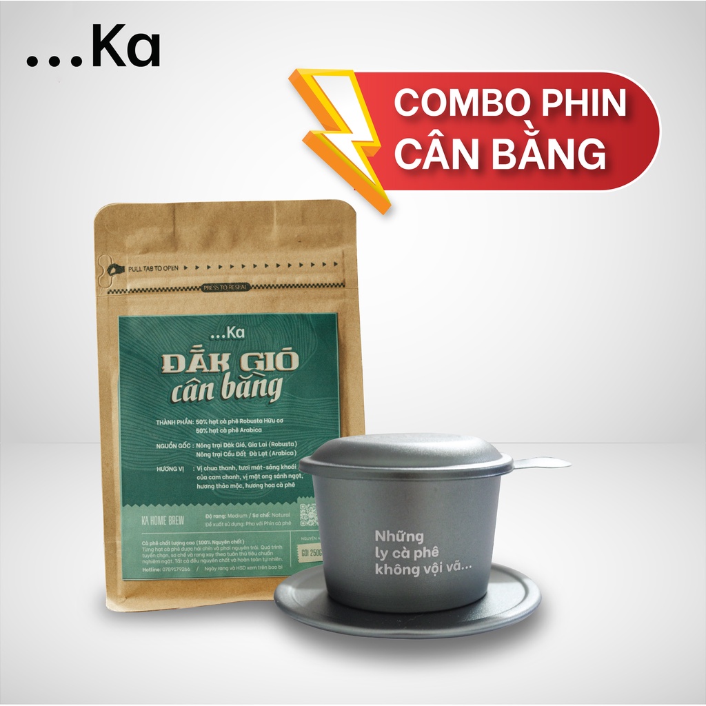 Phin pha cà phê, Phin pha cafe chất liệu NHÔM cao cấp thiết kế độc đáo thương hiệu Ka Home brew - KaHomebrew