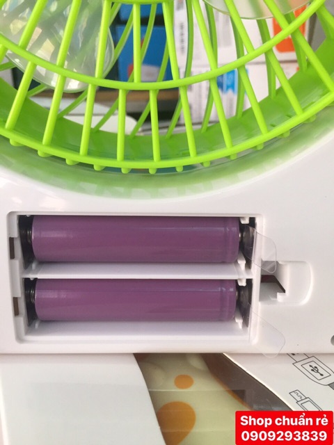 Quạt Sạc Tích Điện Chính Hãng WEIDASI 202 Siêu Bền