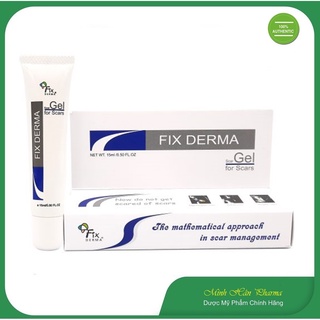 Gel Liền Sẹo Fixderma Scar Gel: giúp làm liền sẹo do mụn, sẹo bỏng, sẹo vết thương, sẹo do phẫu thuật.