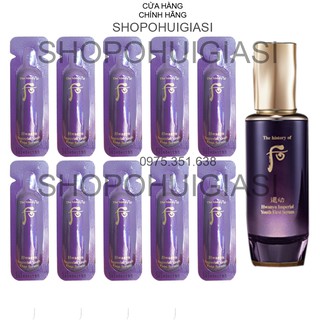 [Hot] Tinh chất khởi động Hoàn lưu cao - WHOO HWANYU IMPERIAL YOUTH FIRST SERUM 1ml