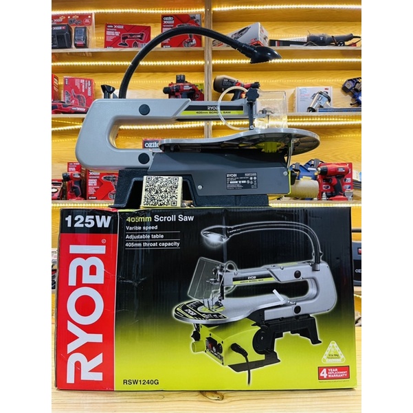 MÁY CƯA LỌNG BÀN SỌC HIỆU RYOBI RSW1240G MỚI 100% CHÍNH HÃNG NHẬP KHẨU ÚC