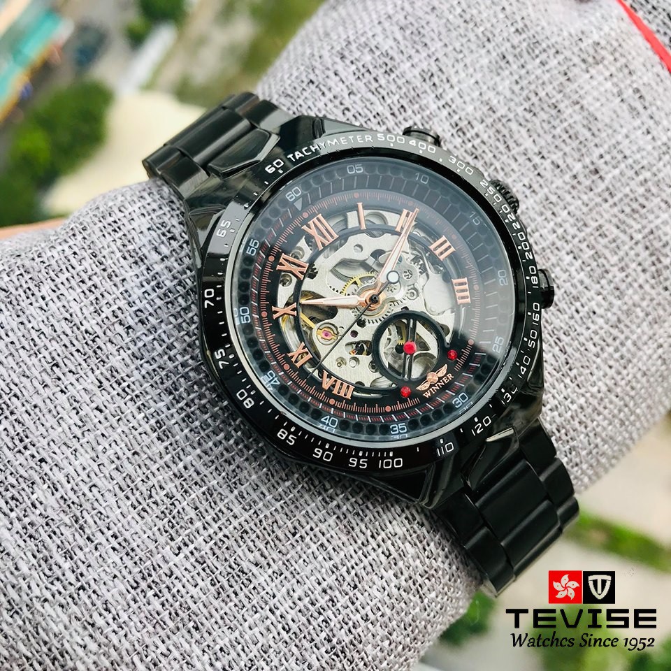" TẶNG MÃ GIẢM GIÁ 50K " Đồng hồ cơ dành cho NAM WINR 1 TẶNG KÈM VÒNG TAY và MIỄN PHÍ SHIP