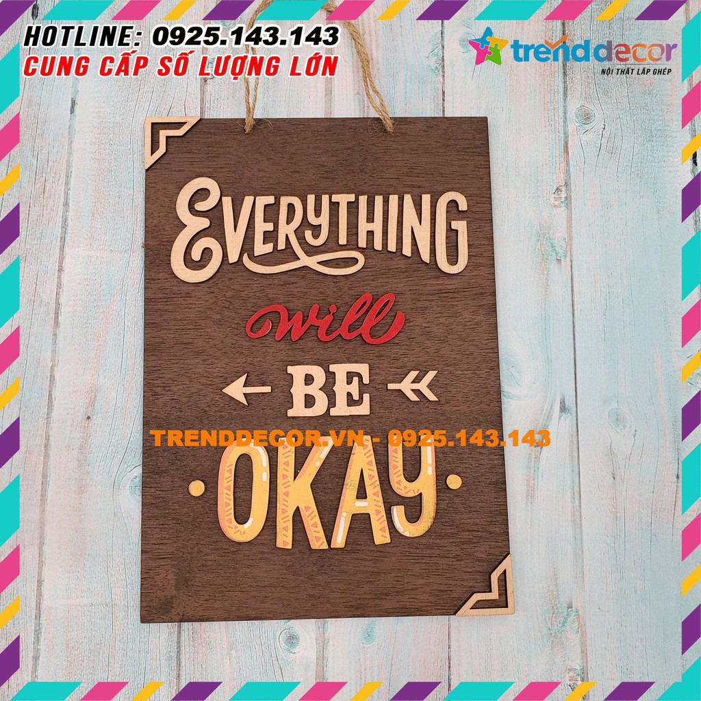 11 MẪU bảng tranh gỗ treo tường trang trí chất liệu gỗ MDF trang trí decor nhà và quán cafe Trenddecor | BigBuy360 - bigbuy360.vn