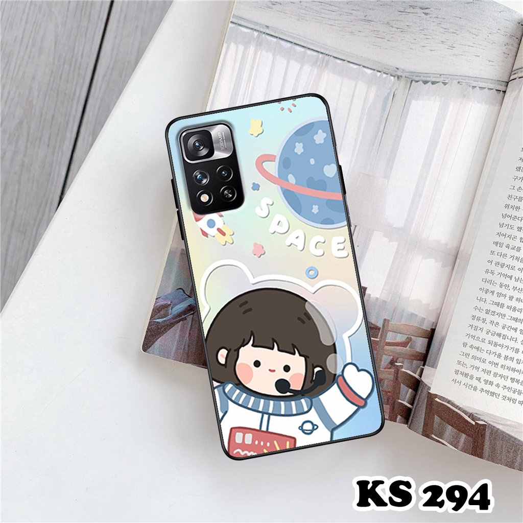 Ốp lưng Redmi Note 11 5G - Redmi Note 11 Pro 5G Bản Trung Quốc - Ốp in hình Ngân hà &amp; RoroJump siêu đẹp