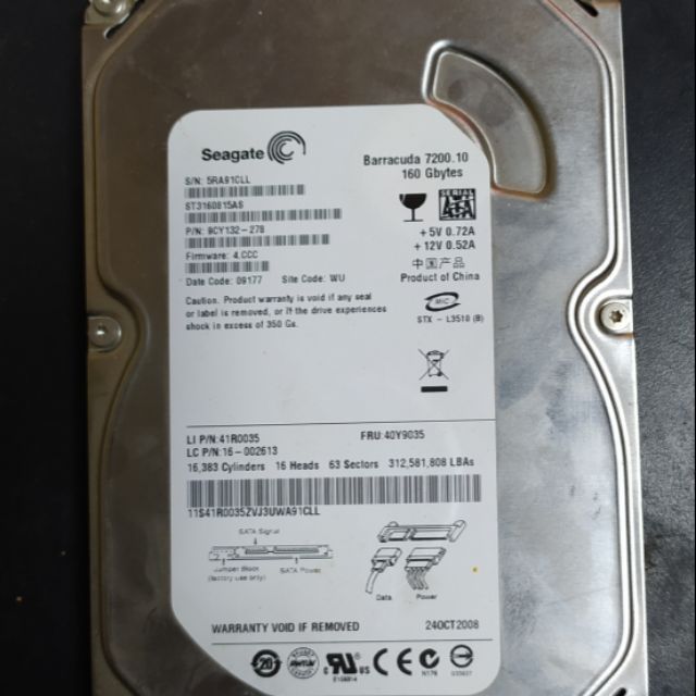 Ổ cứng HDD 250Gb cũ | BigBuy360 - bigbuy360.vn