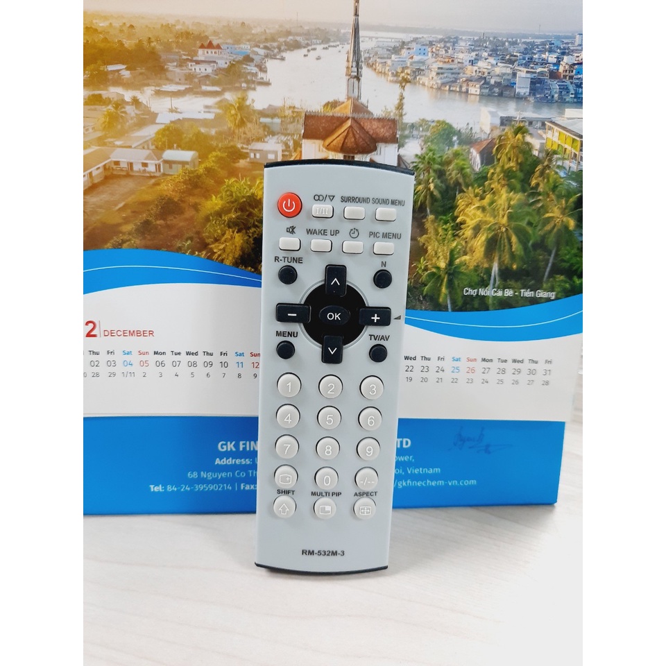 Remote Điều khiển tivi Panasonic đa năng tất cả các đời tivi cổ màn hình dày- Hàng mới loại tốt 100% Tặng kèm Pin