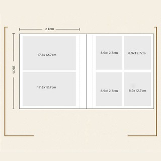 Album ảnh dán cao cấp M048 [13x18 dán 160 ảnh]