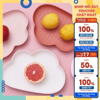 Khay Ăn Dặm Hình Đám Mây Ấm Gift & Decor Đựng Bát Cho Bé Phương Pháp Tập Ăn Kiểu Nhật