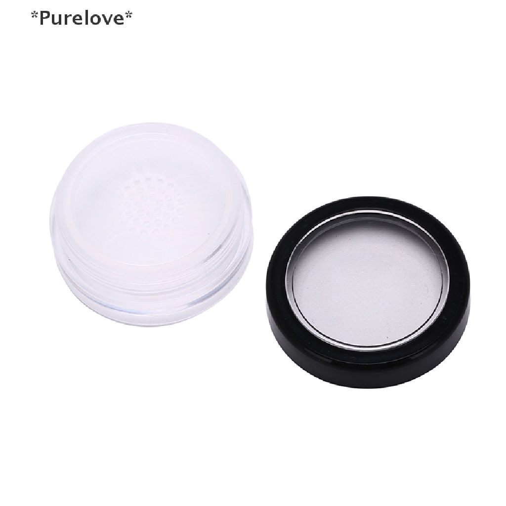 Hộp Nhựa Rỗng 10g Đựng Phấn Bột Trang Điểm Tiện Dụng