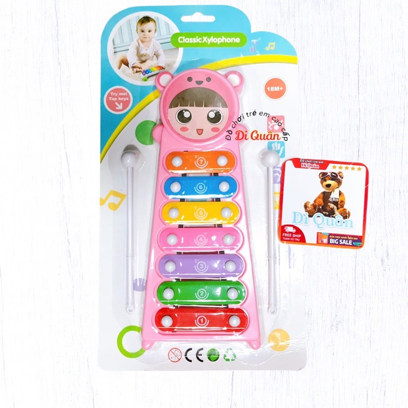 Nhạc cụ Đàn Gõ Xylophone cho bé (Ảnh thật 100%, Shop chụp )