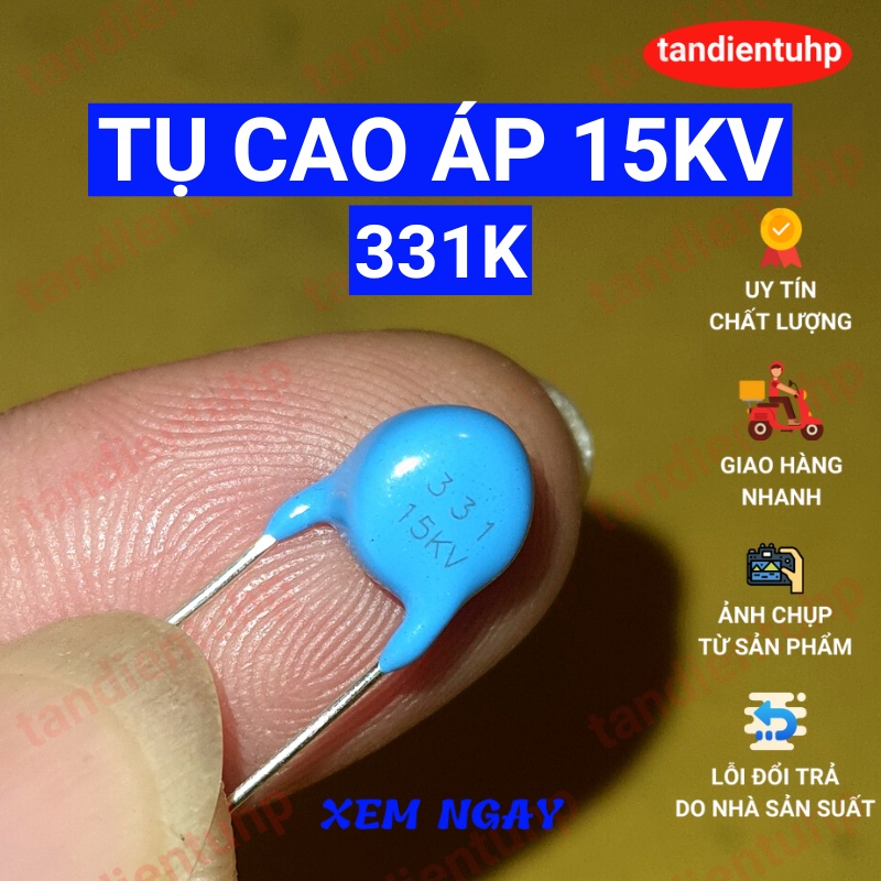 Tụ cao áp - Tụ gốm cao áp 15KV 101K, 101, 221K, 221, 471K, 471, 102K, 102, 222K, 222.