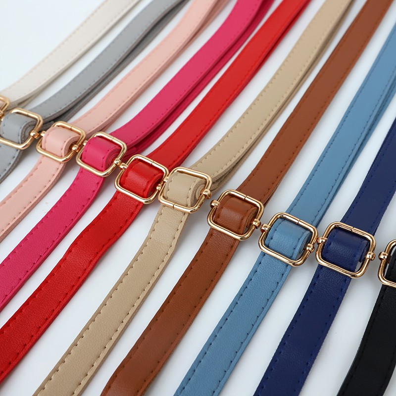 Women's wide multicolor bag strap