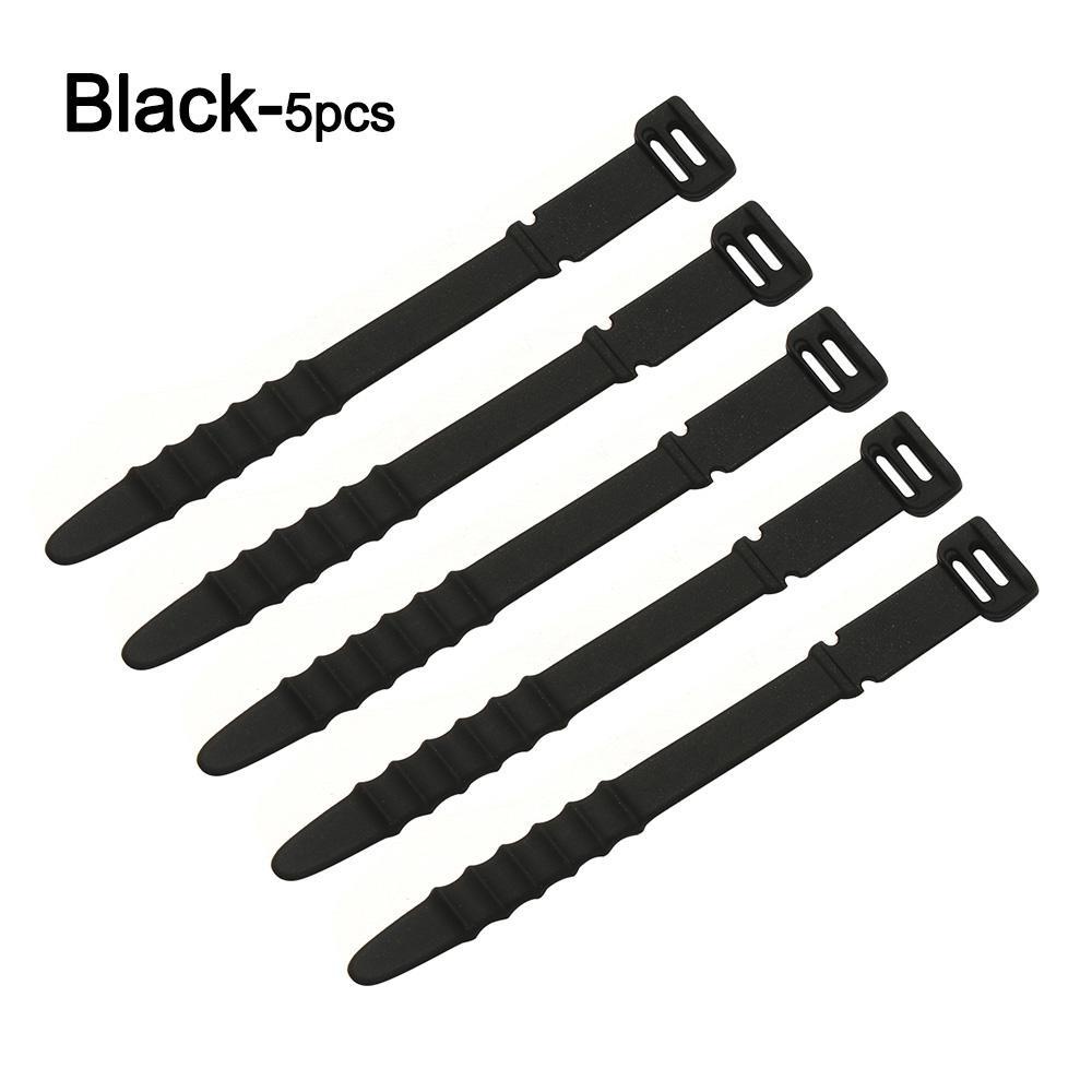 BTLIMER 5 Dây Quấn Dây Cáp Hình Xương Cá Bằng Silicone