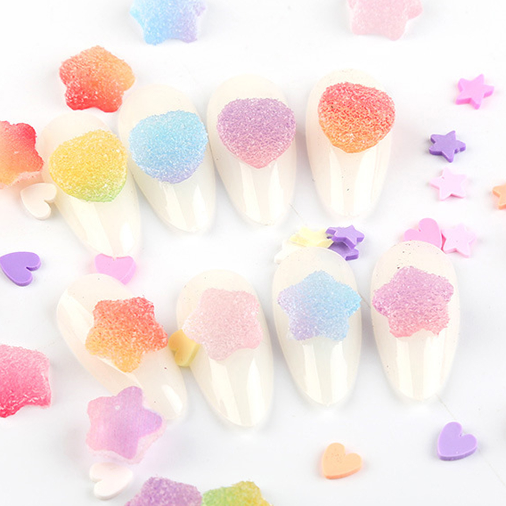 [Hàng mới về] Set 2 Hộp Phụ Kiện Trang Trí Móng Tay Nghệ Thuật